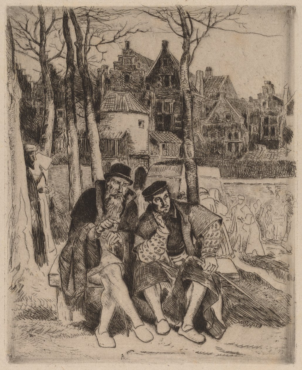 Faust og Wagner af Henri Leys