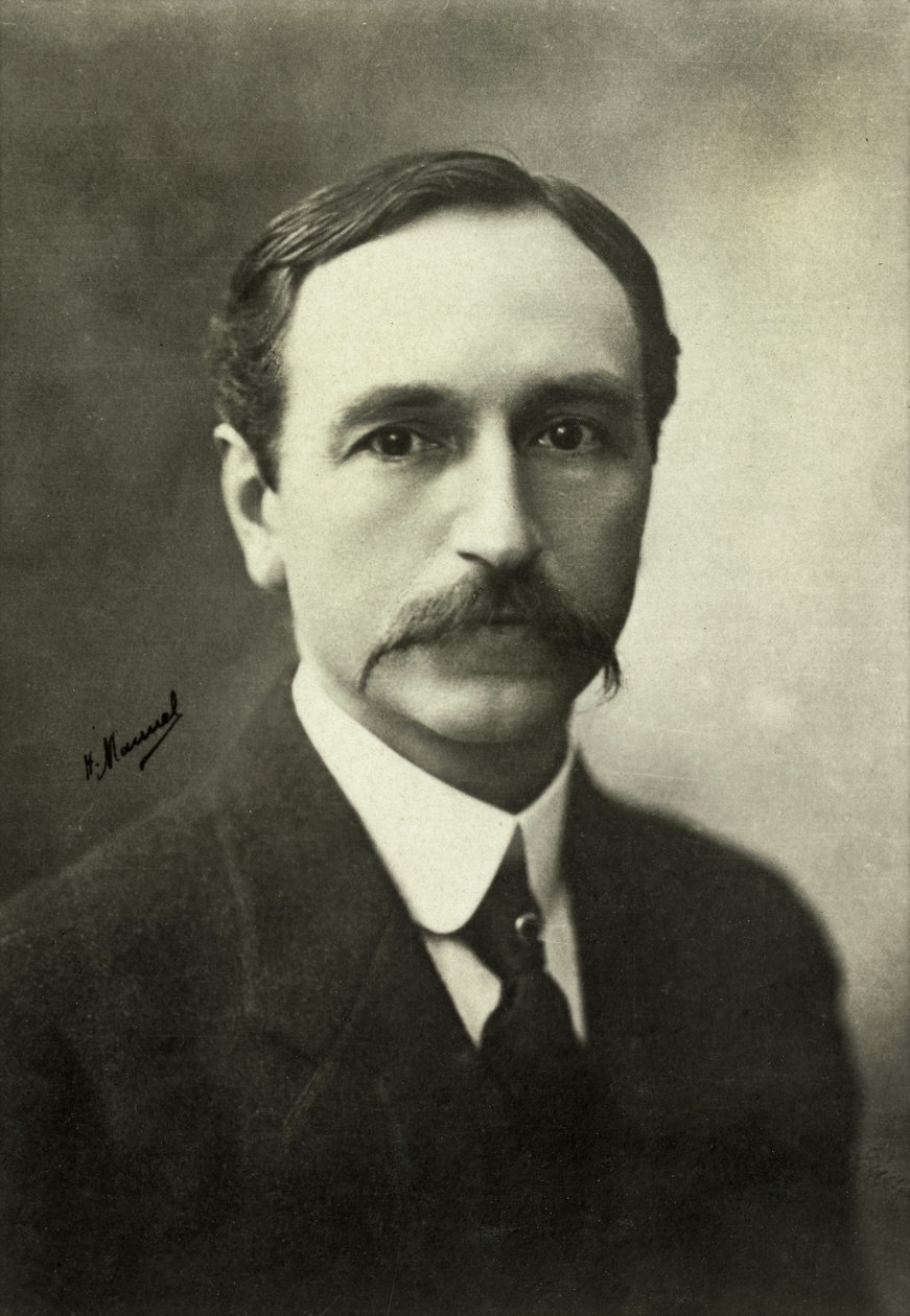 Portræt af Ernest Marcel Labbe (foto) af Henri Manuel