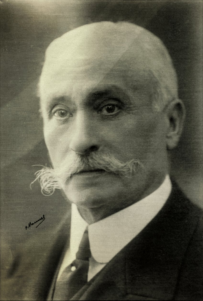 Portræt af Jules Pams (foto) af Henri Manuel