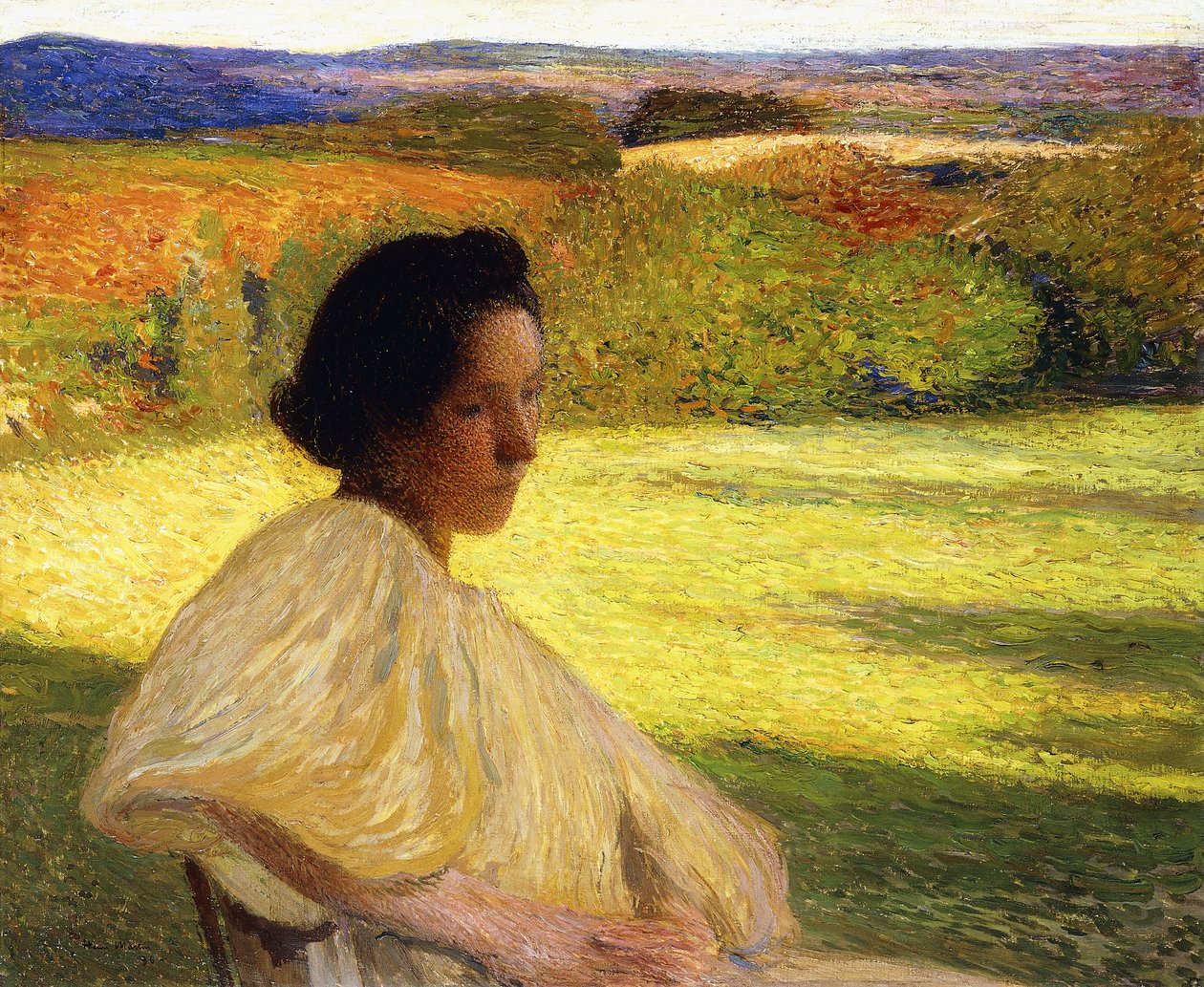 Meditation, 1896 af Henri Martin