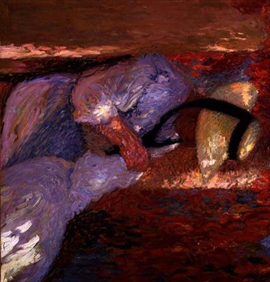 Syning i sollys (olie på lærred) af Henri Martin