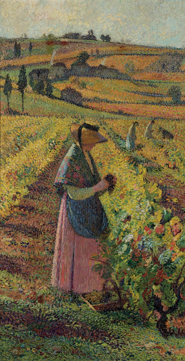 Høsten; Druehøsten, c.1925 af Henri Martin