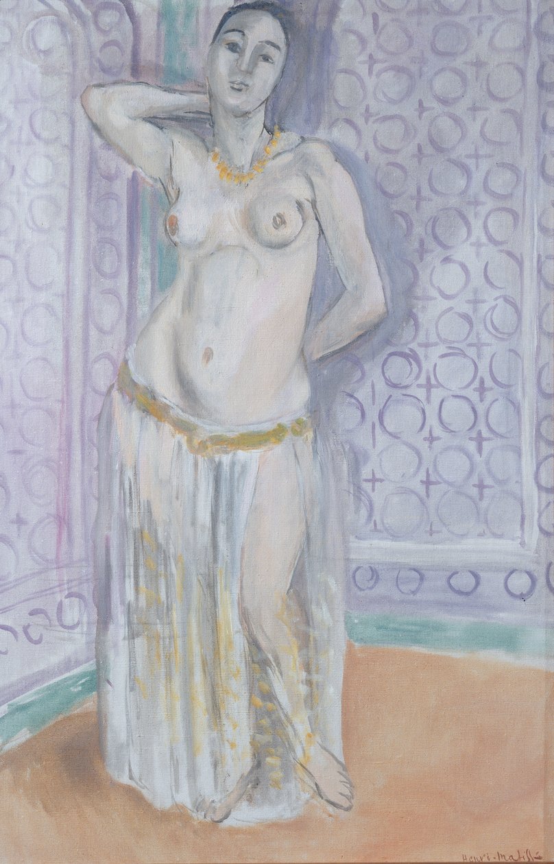 Blå odalisque eller Den hvide slave af Henri Matisse