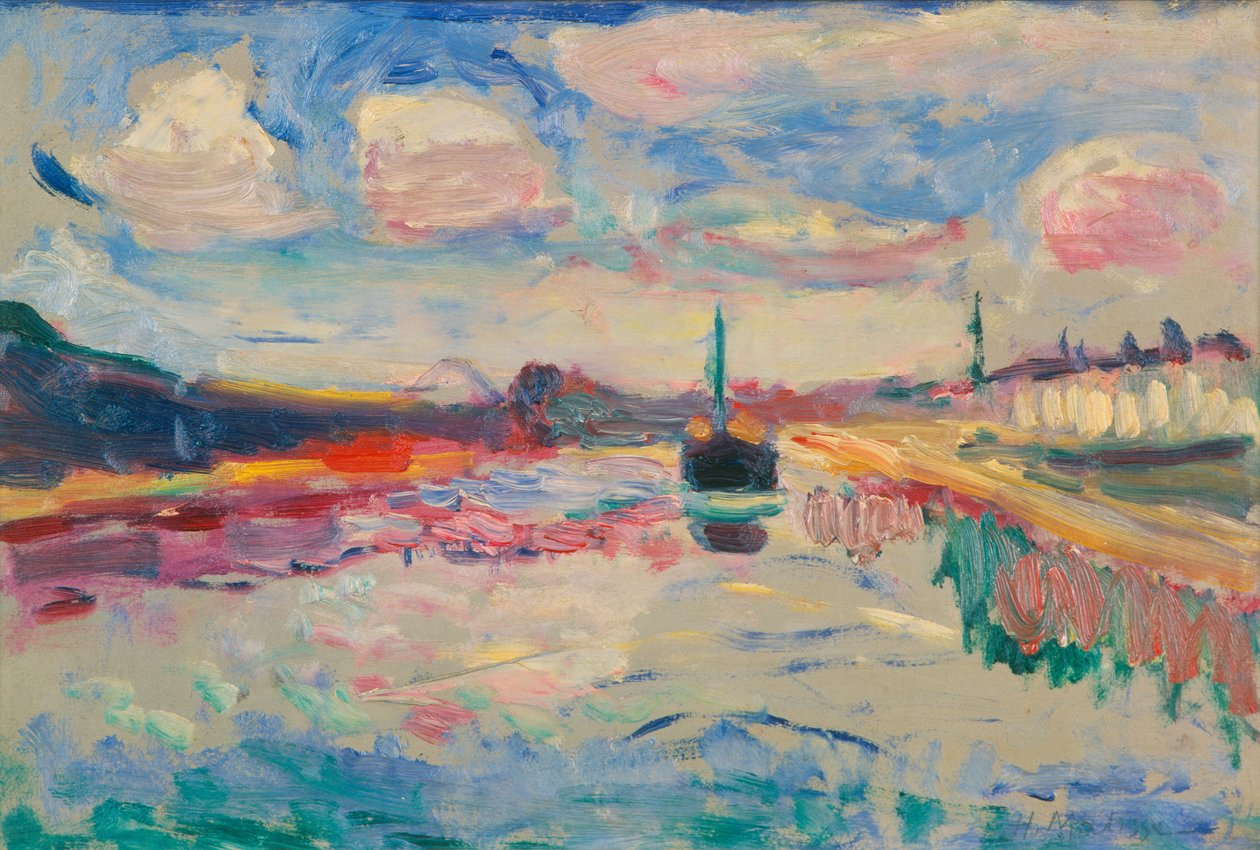 Canal du Midi af Henri Matisse