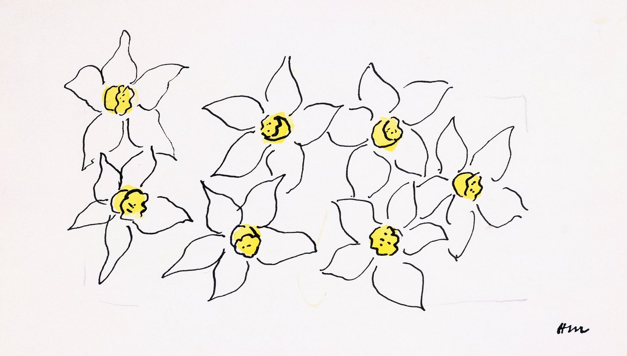 Påskeliljer af Henri Matisse