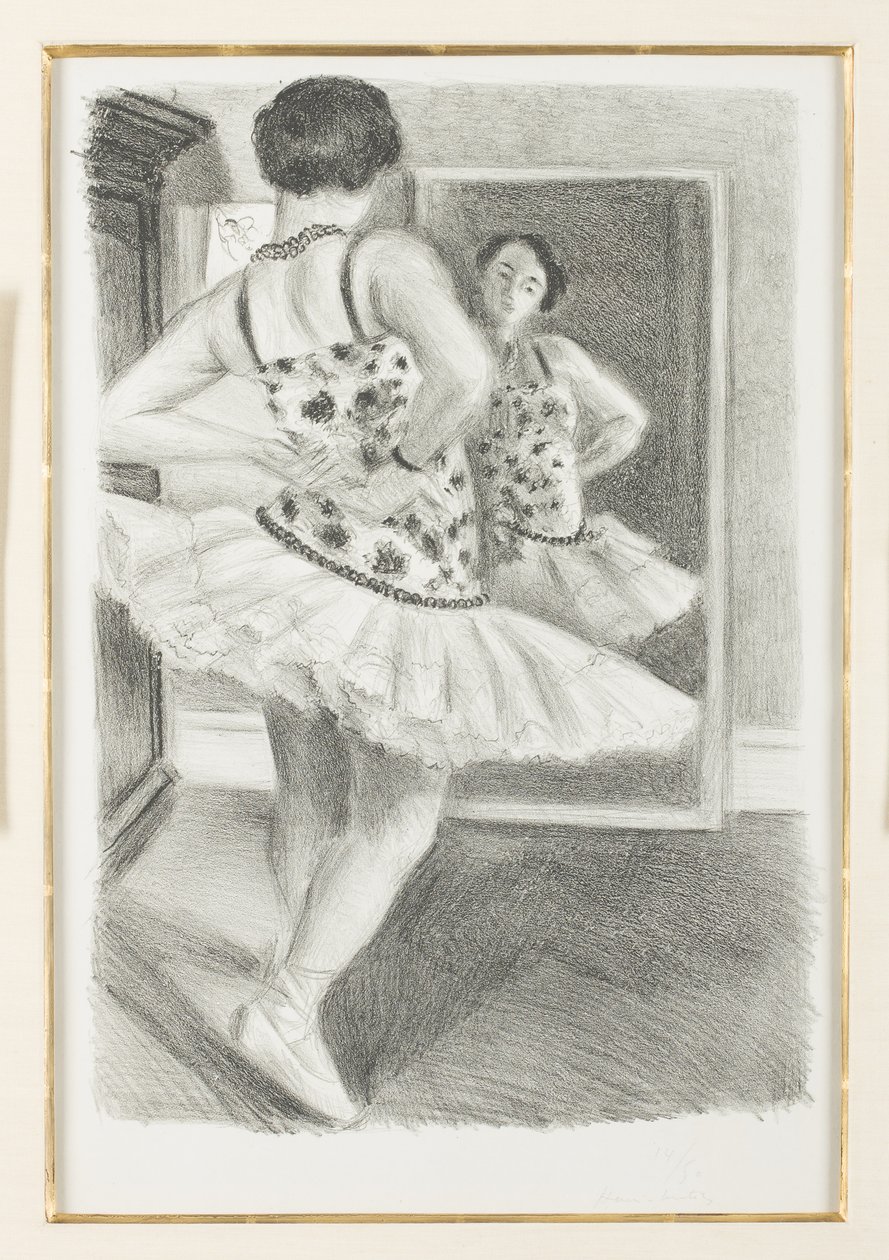 Danser reflekteret i spejlet af Henri Matisse