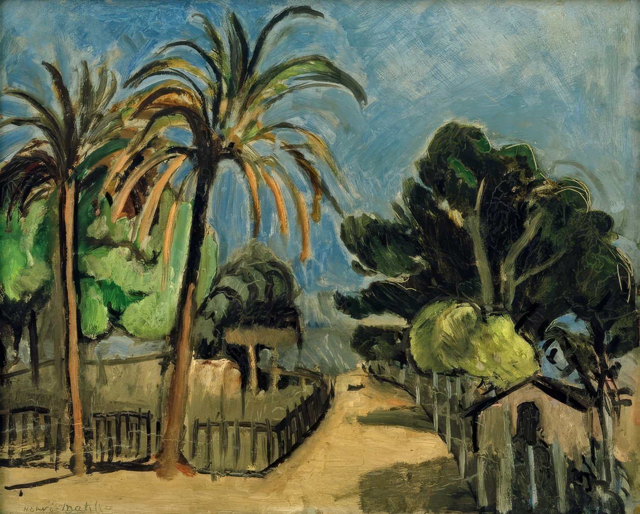 Engelsk have i Nice af Henri Matisse