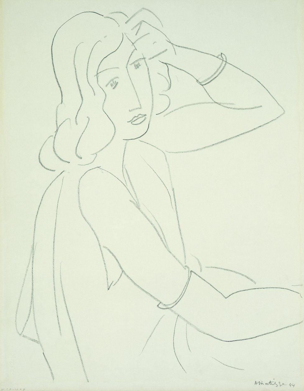 Kvinde med armbånd af Henri Matisse