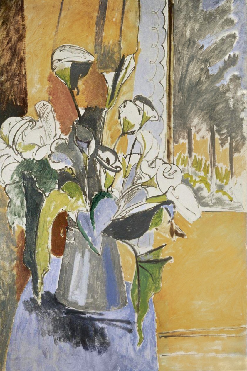 Blomster i vindueskarmen af Henri Matisse