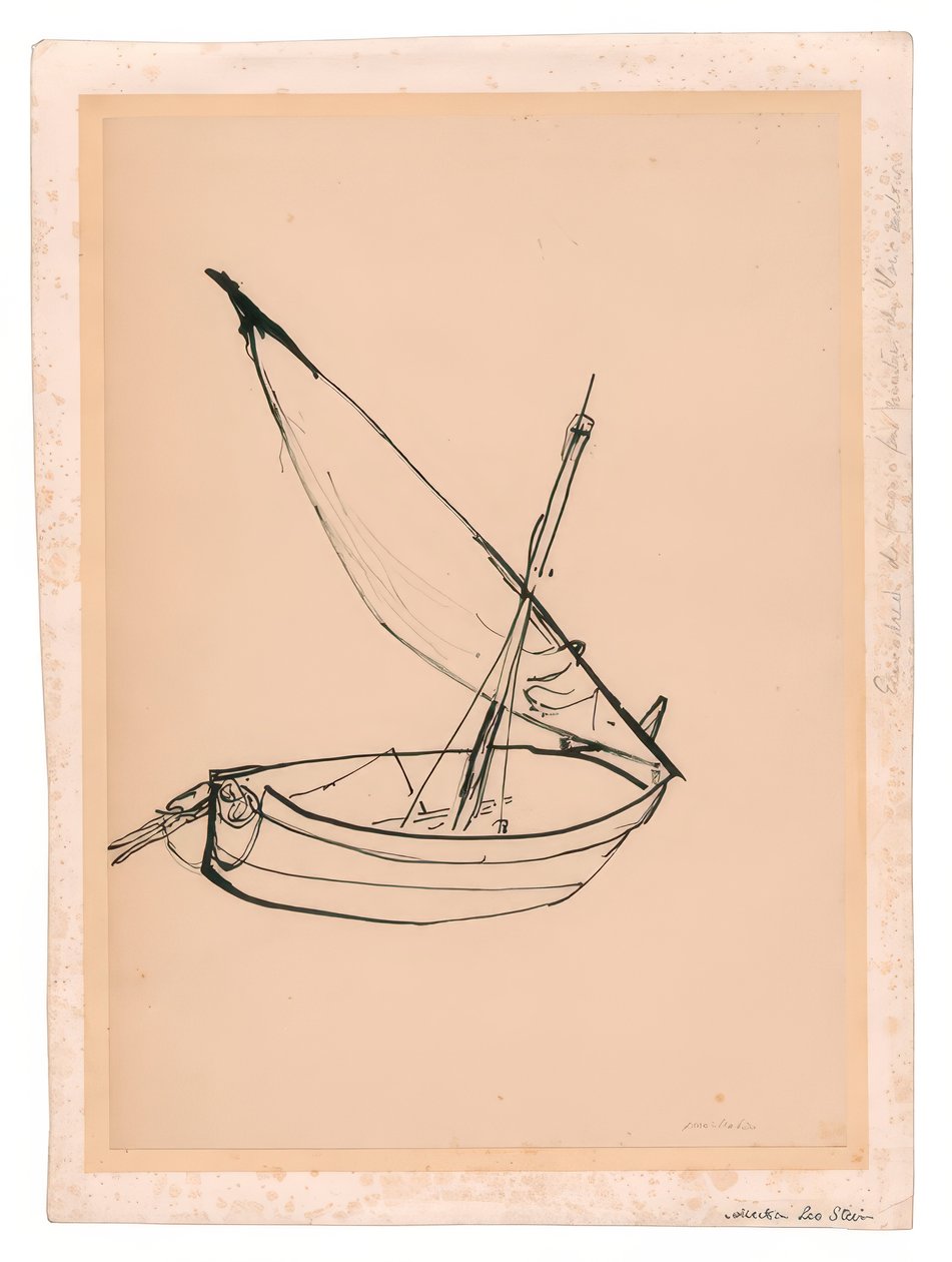 Grundstødt fiskerbåd af Henri Matisse