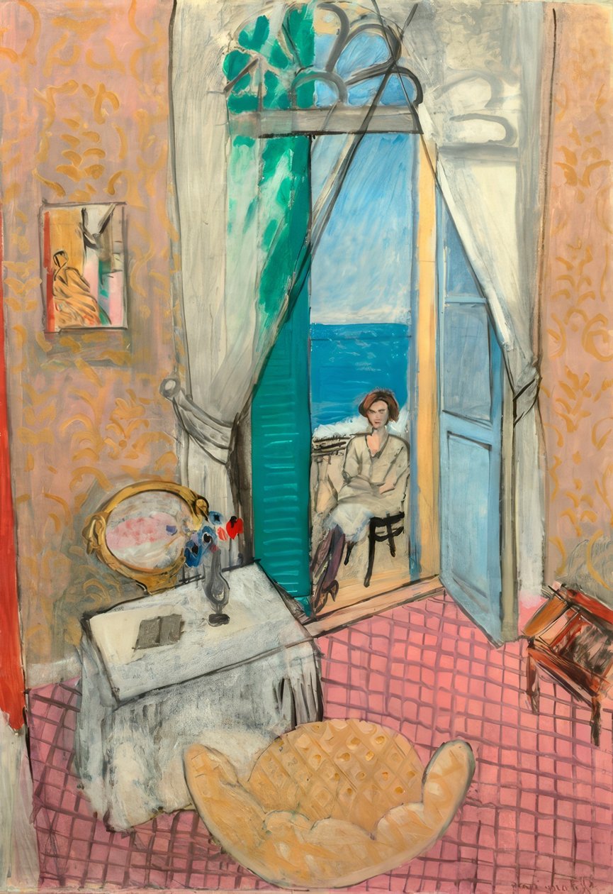 Interiør i Nice af Henri Matisse