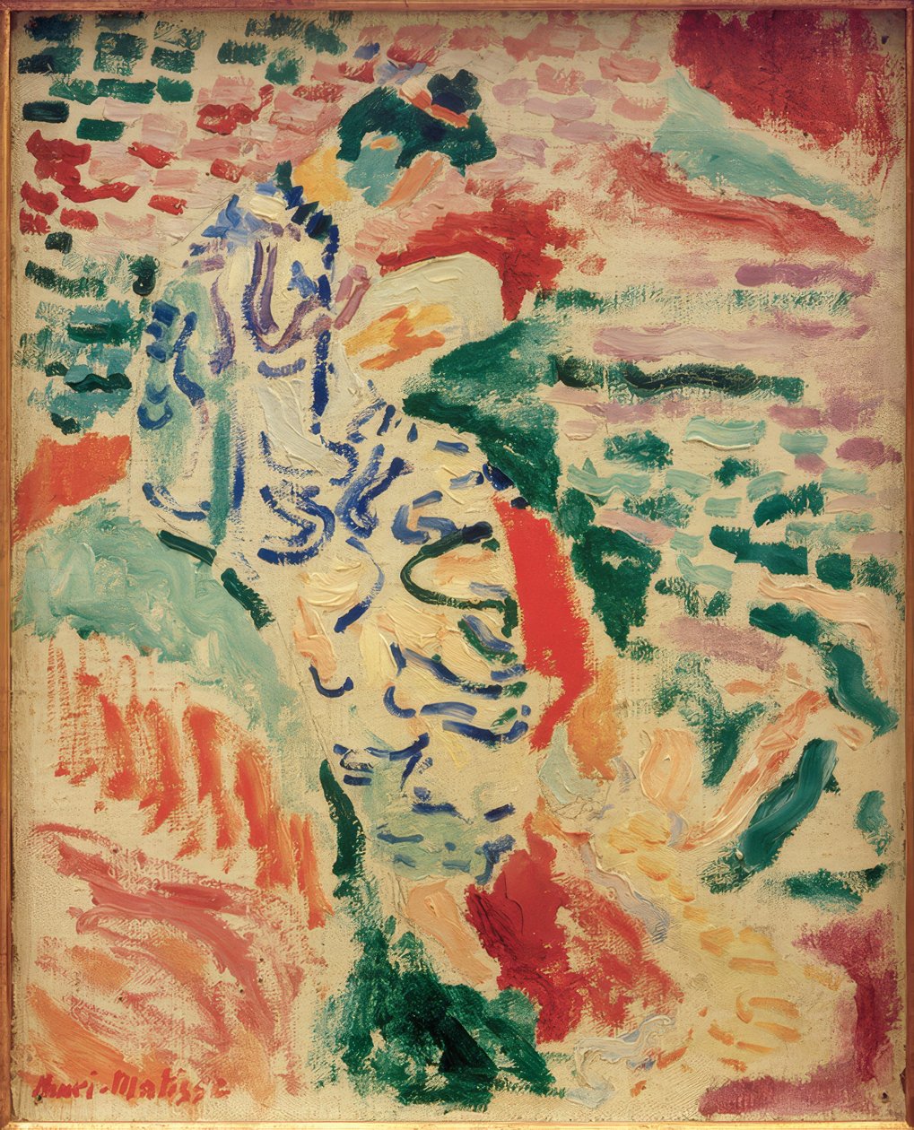 Japansk kvinde på stranden af Henri Matisse
