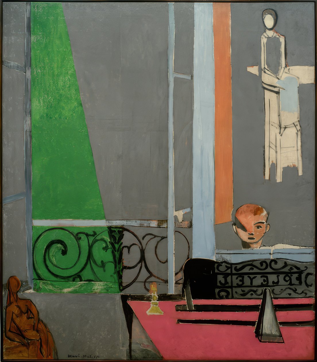 Klaverundervisning af Henri Matisse
