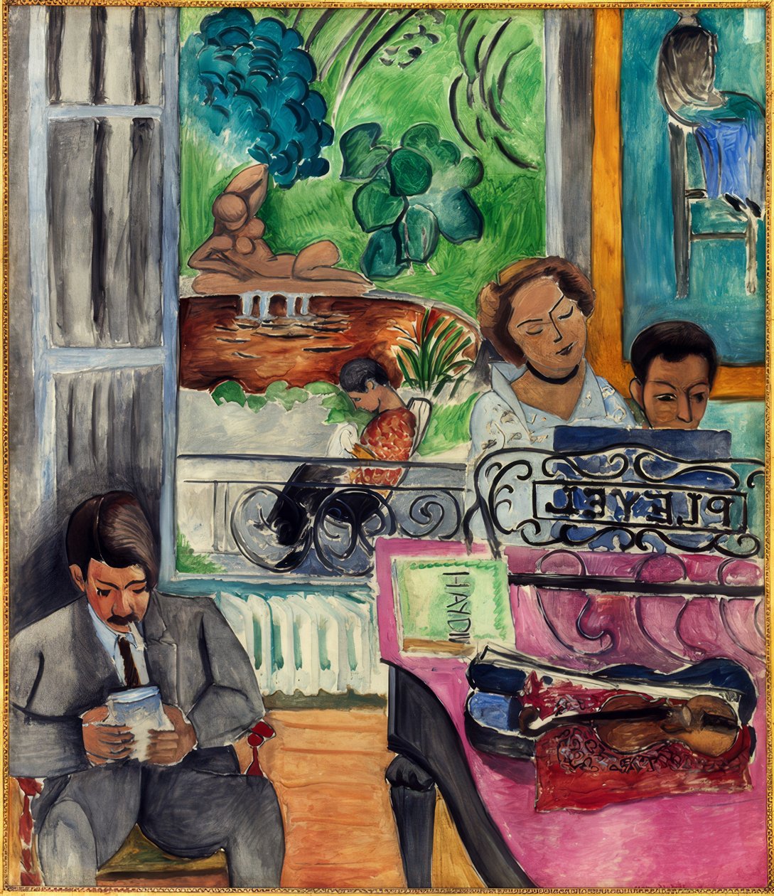 Musikundervisningen af Henri Matisse