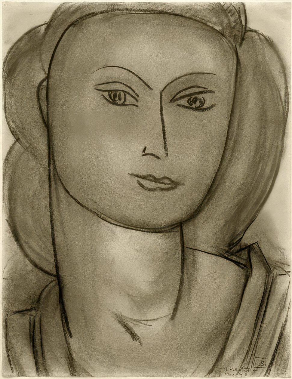 Fru L.B. (Lucienne Bernard) af Henri Matisse