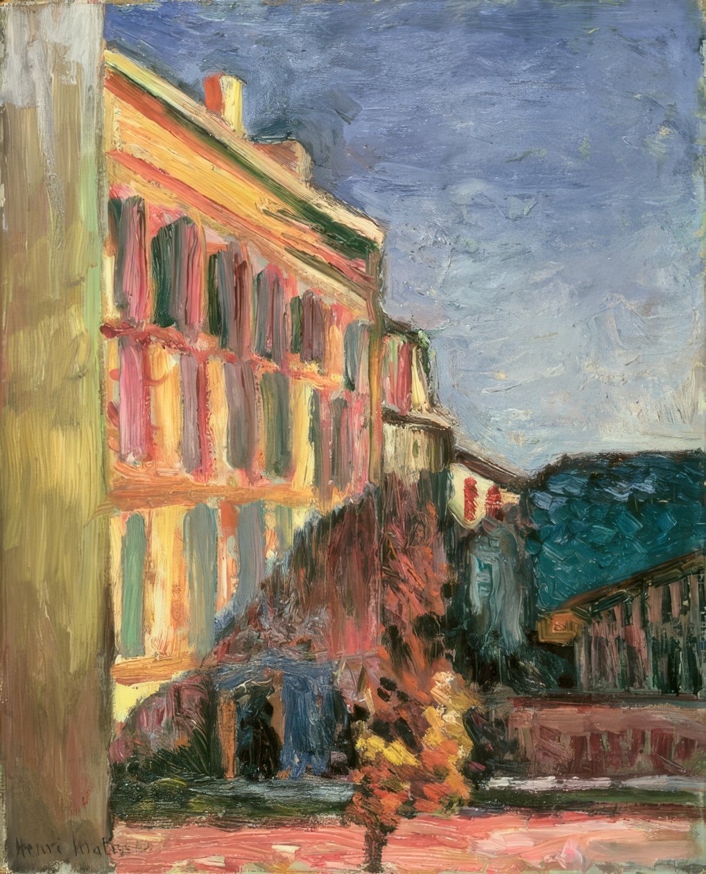 Hus i Toulouse af Henri Matisse