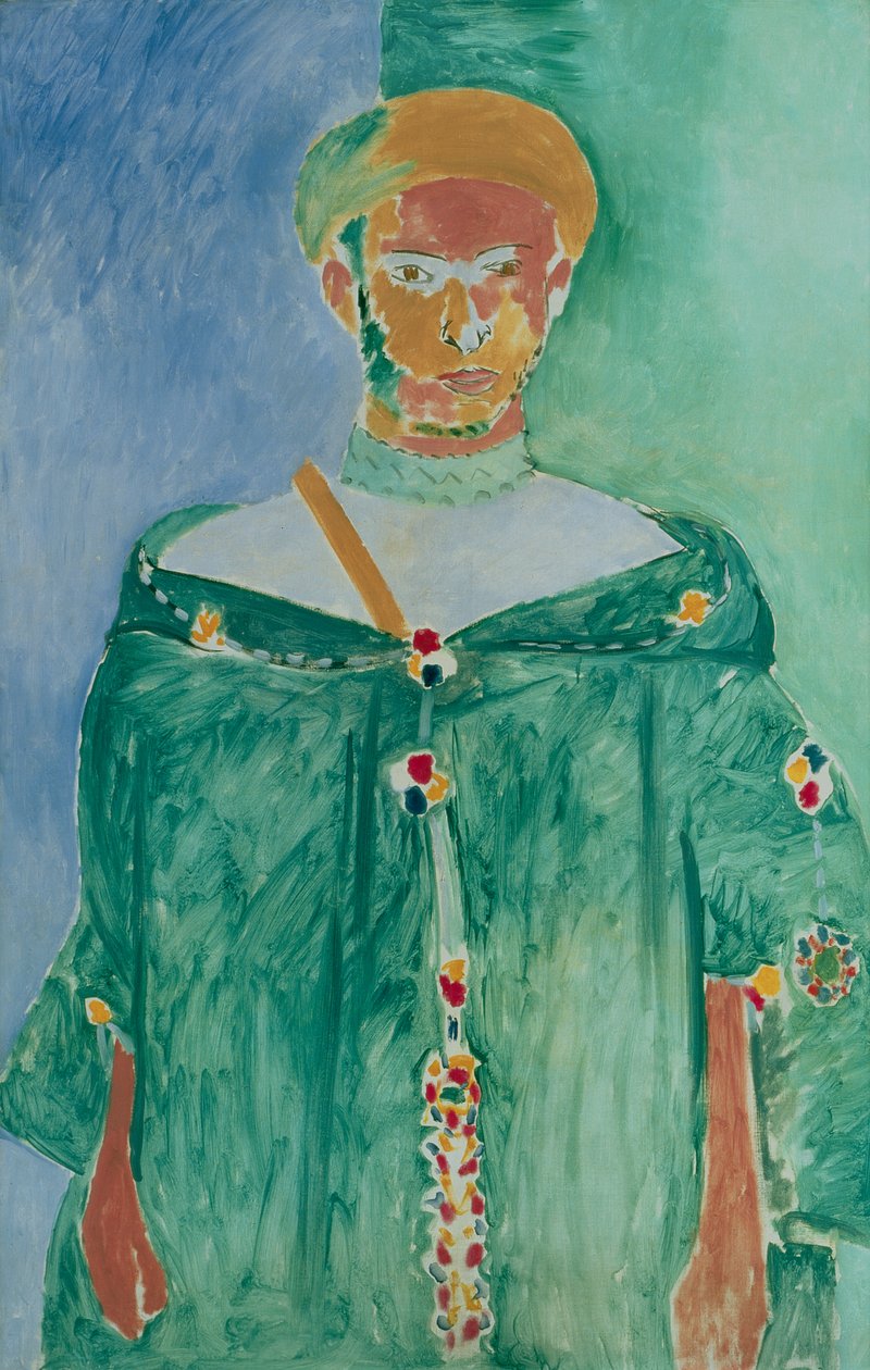 Marokkansk i grønt af Henri Matisse