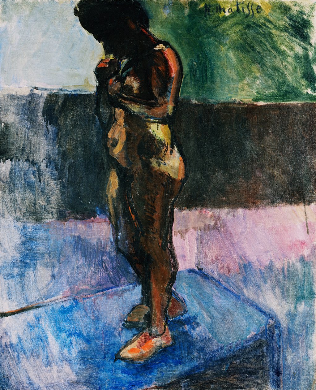 Nøgen i lyserøde sko af Henri Matisse