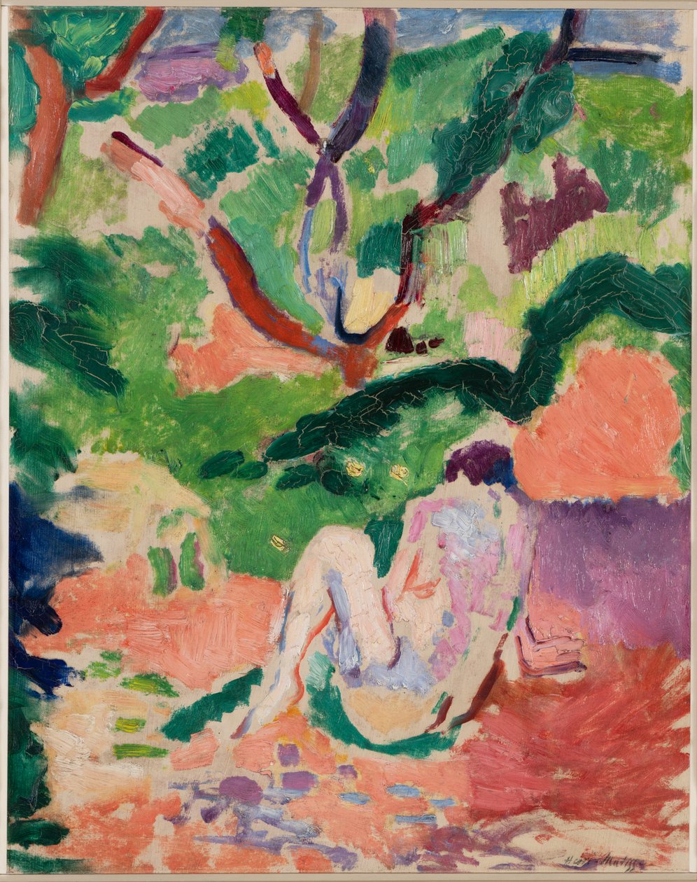 Nøgen i en skov af Henri Matisse