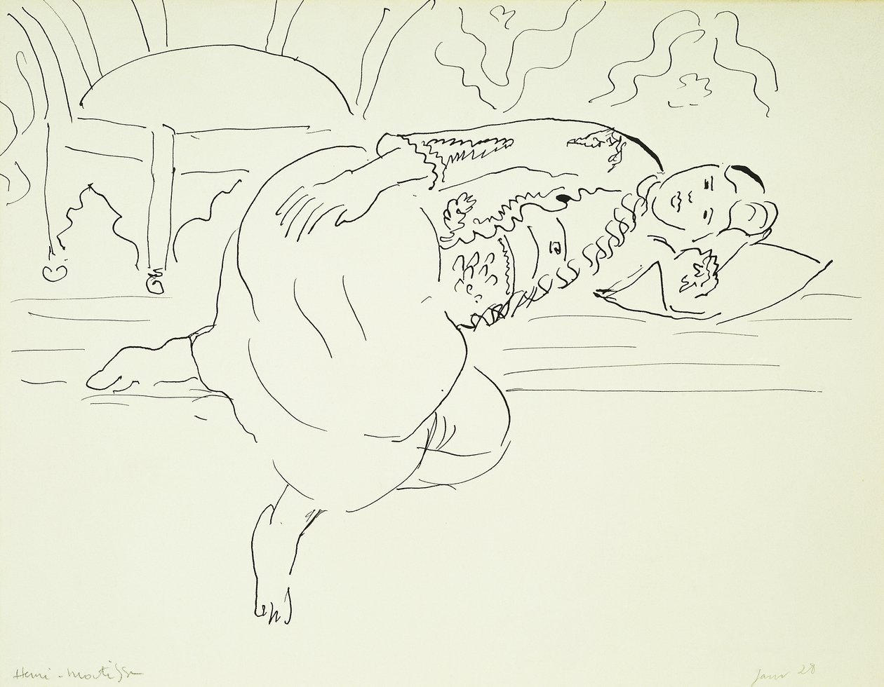 Odalisken af Henri Matisse