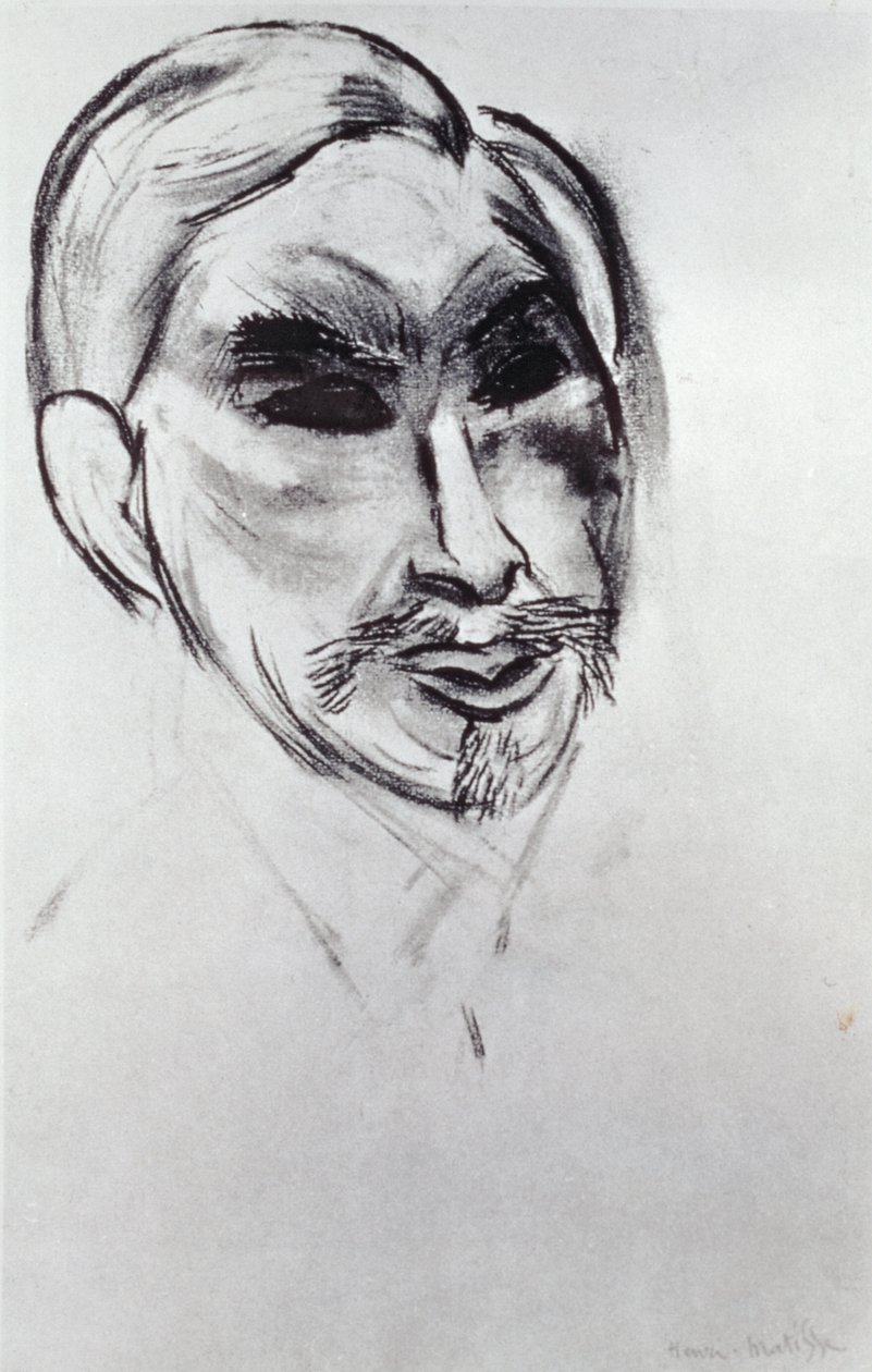 Portræt af Sergei Shchukin (1854-1936) af Henri Matisse