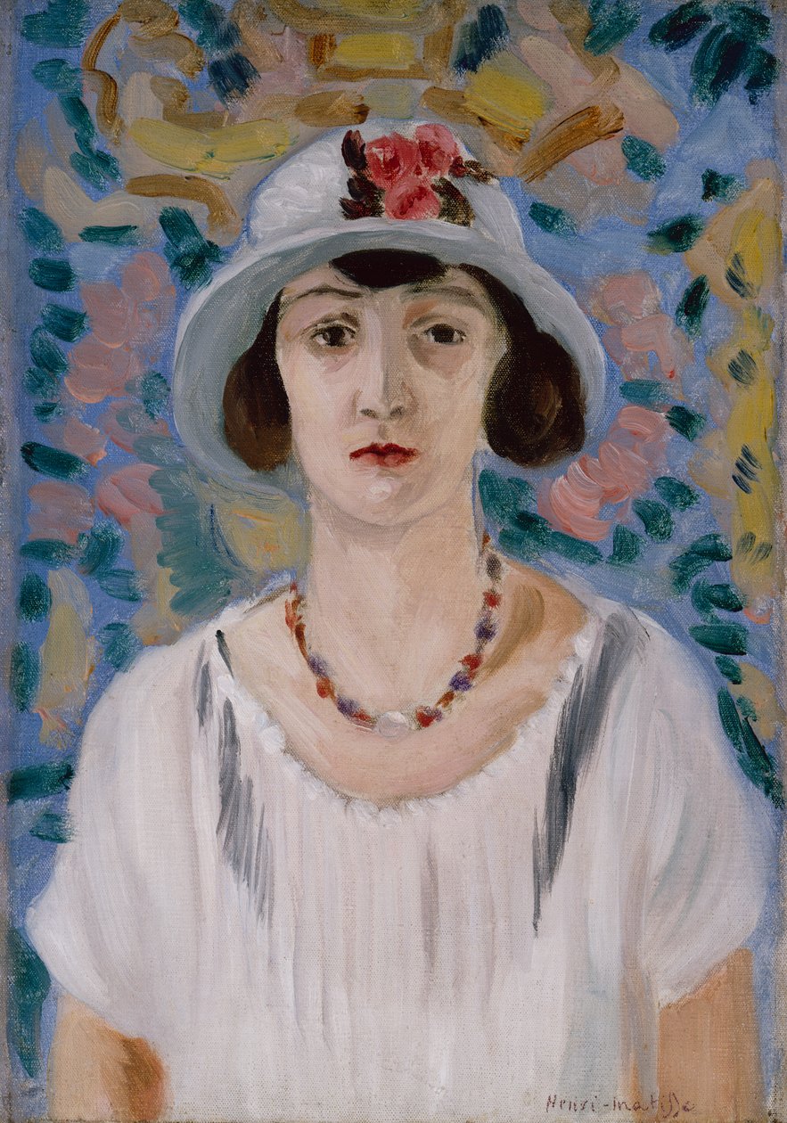 Portræt af en kvinde af Henri Matisse
