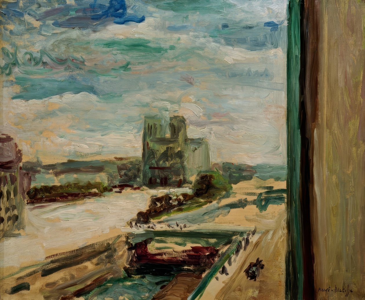 Quai Saint-Michel af Henri Matisse
