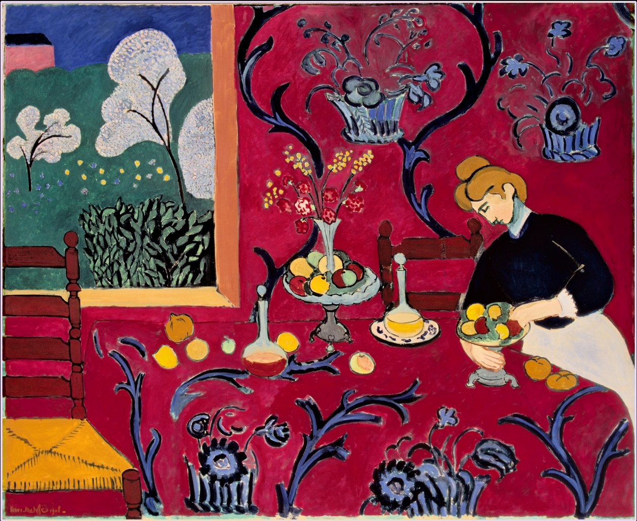 Rødt værelse (Harmony in Red) af Henri Matisse