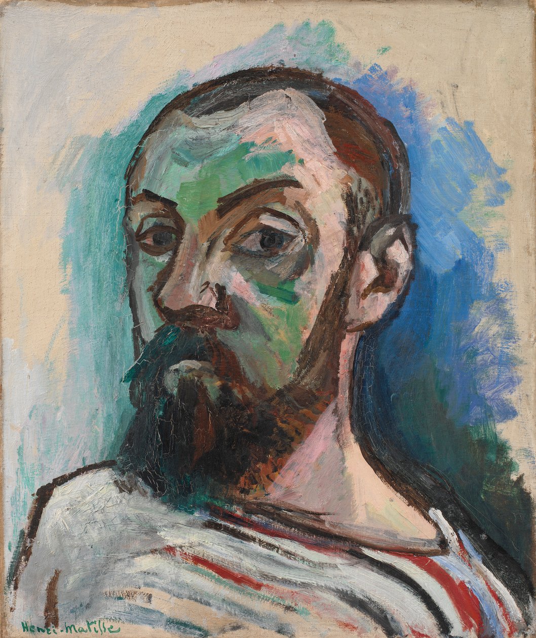 Selvportræt af Henri Matisse