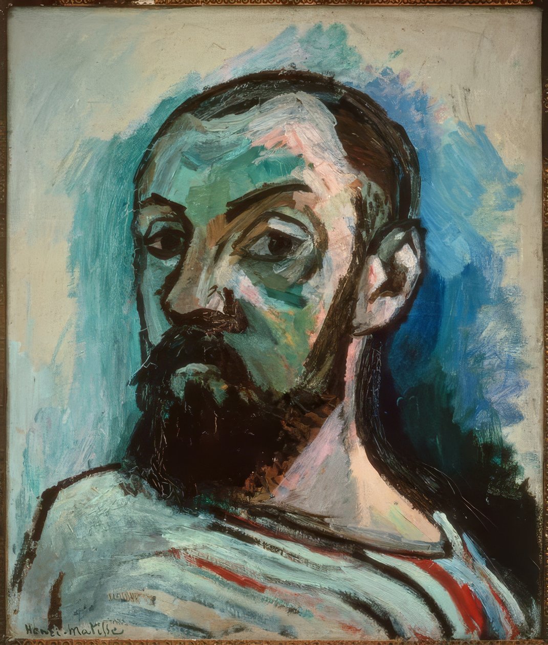 Selvportræt af Henri Matisse