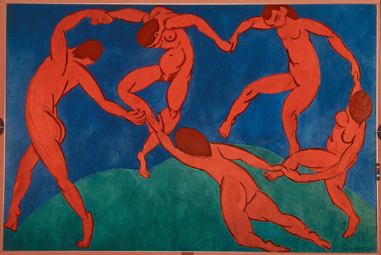 Dansen (II) af Henri Matisse