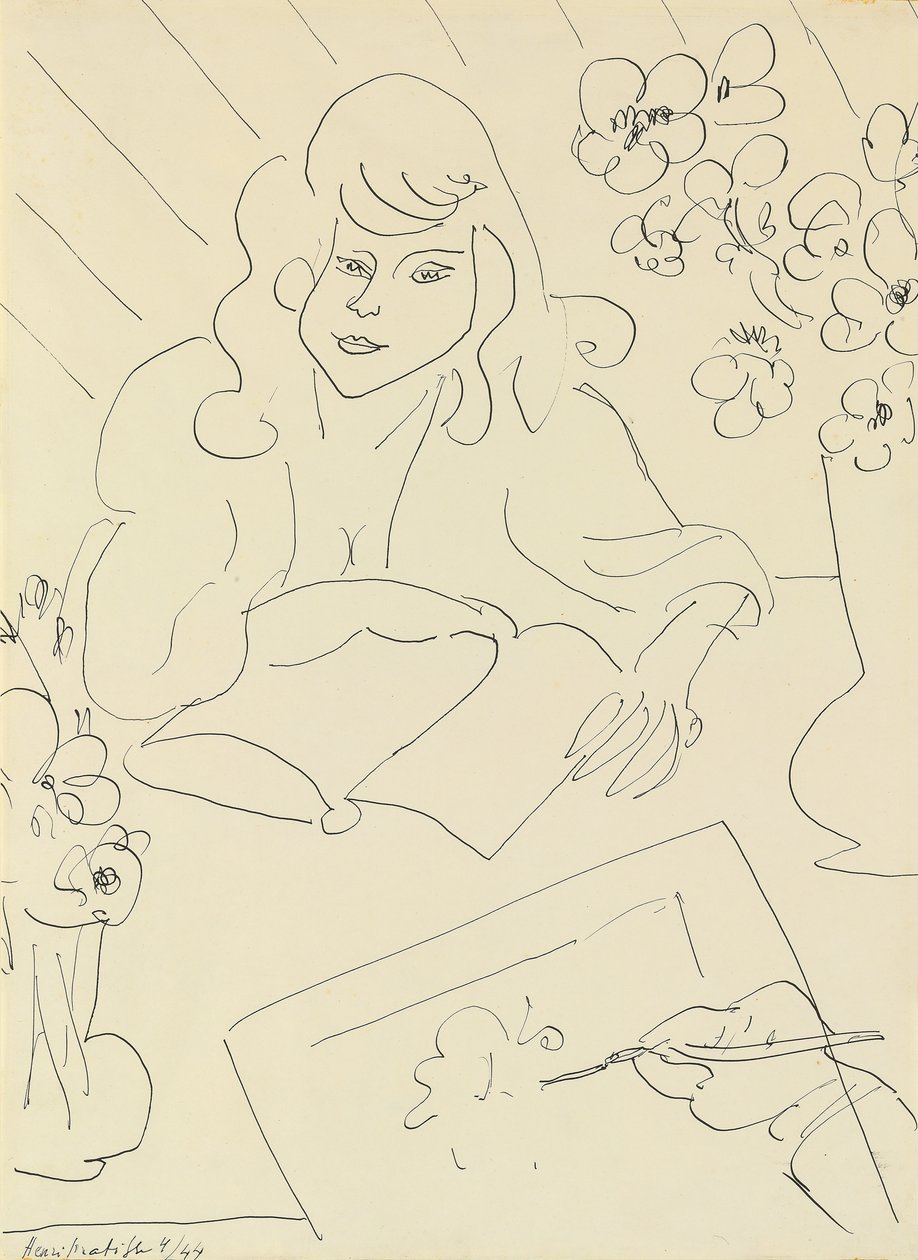 Modellen af Henri Matisse