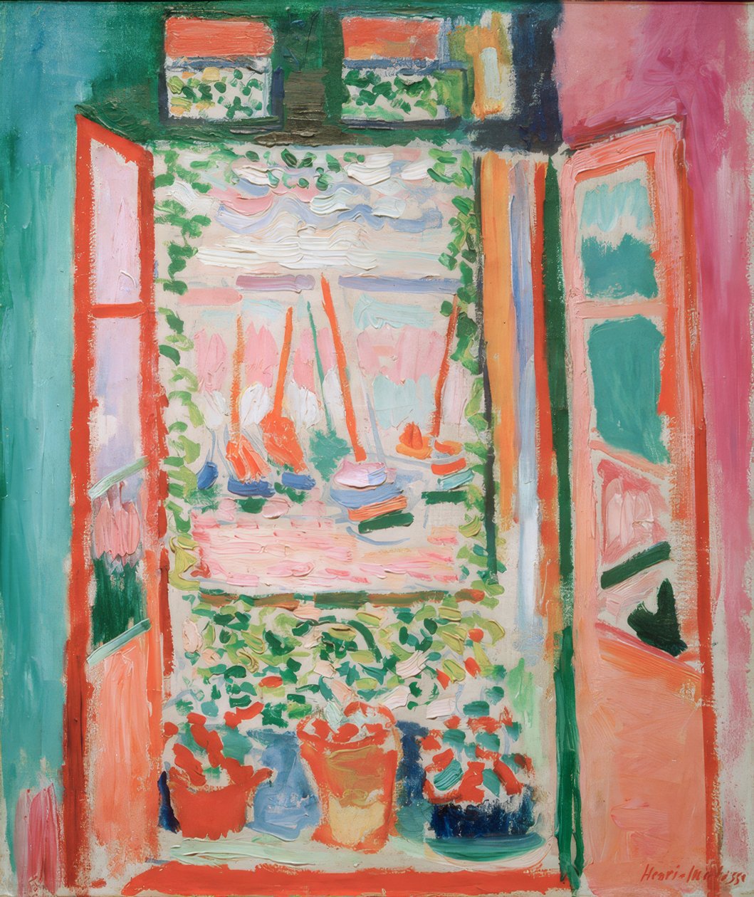 Det åbne vindue af Henri Matisse