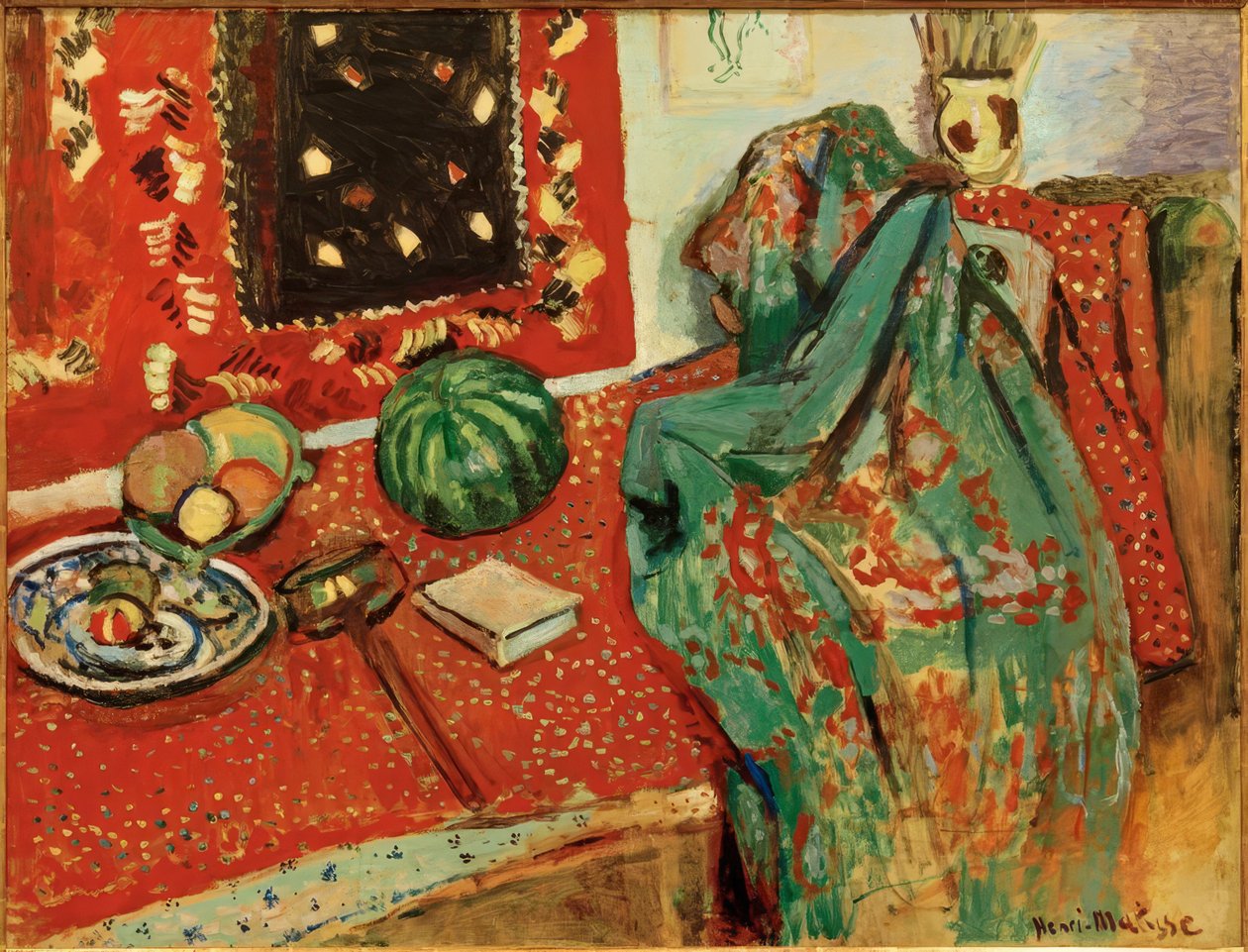 De røde løbere af Henri Matisse