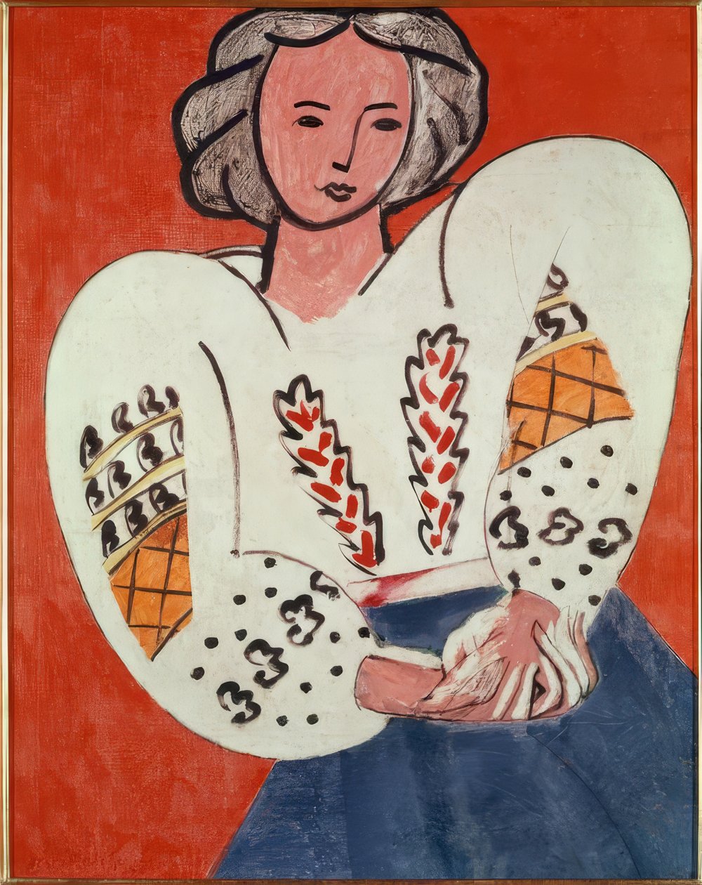 Den rumænske bluse af Henri Matisse