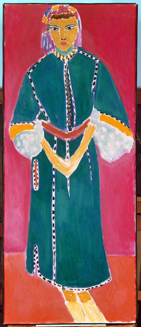 Zorah stående (marokkansk kvinde) af Henri Matisse
