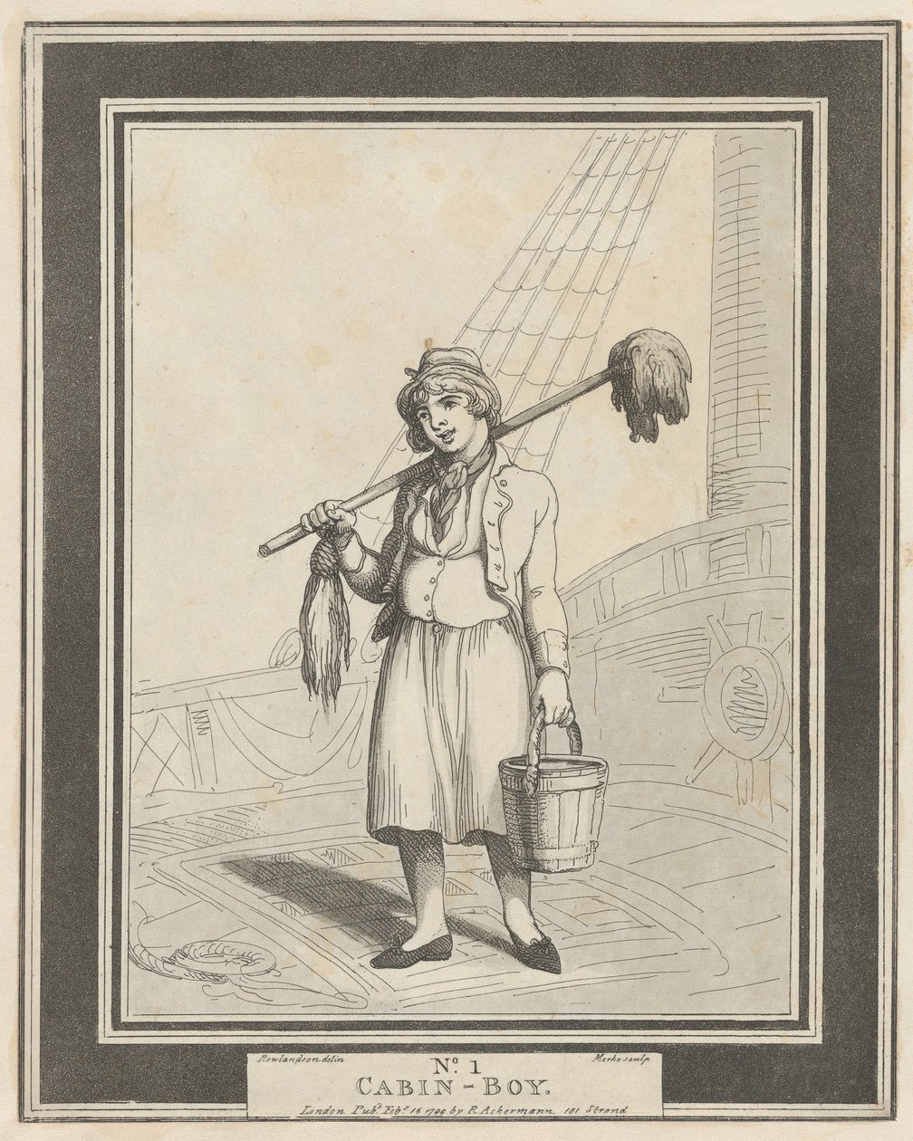 Nr. 1: Cabin Boy, 15. februar 1799. af Henri Merke