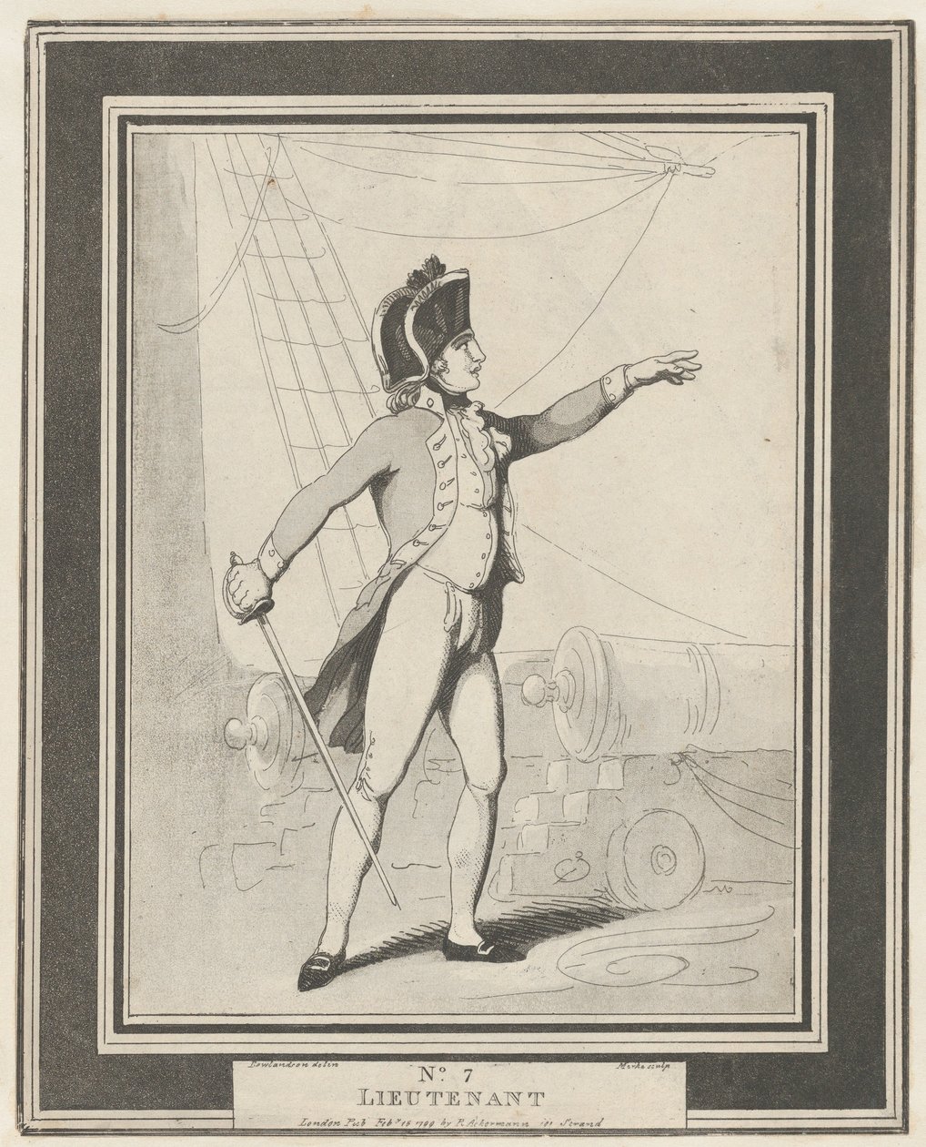 nr. 7: Løjtnant, 15. februar 1799. af Henri Merke