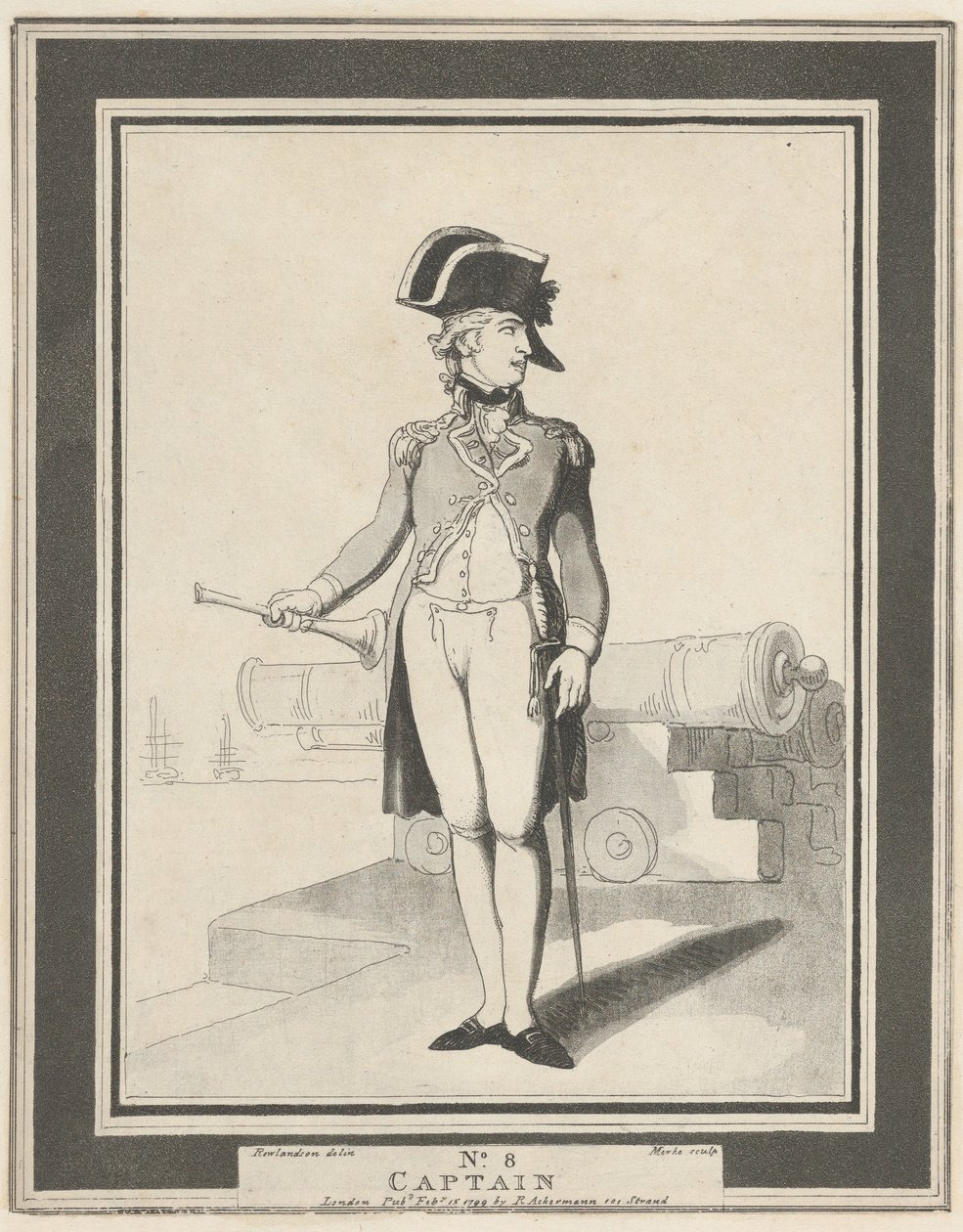 nr. 8: Kaptajn, 15. februar 1799. af Henri Merke