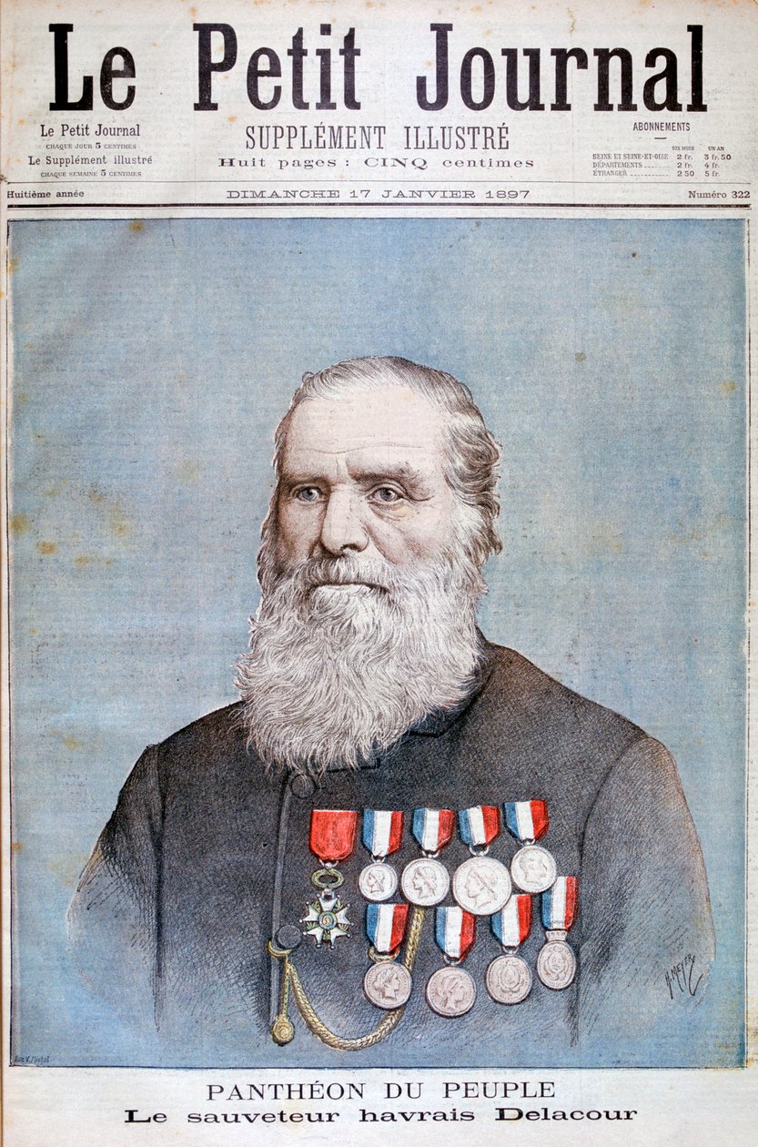 Modtager af Æreslegionen, 1897 af Henri Meyer