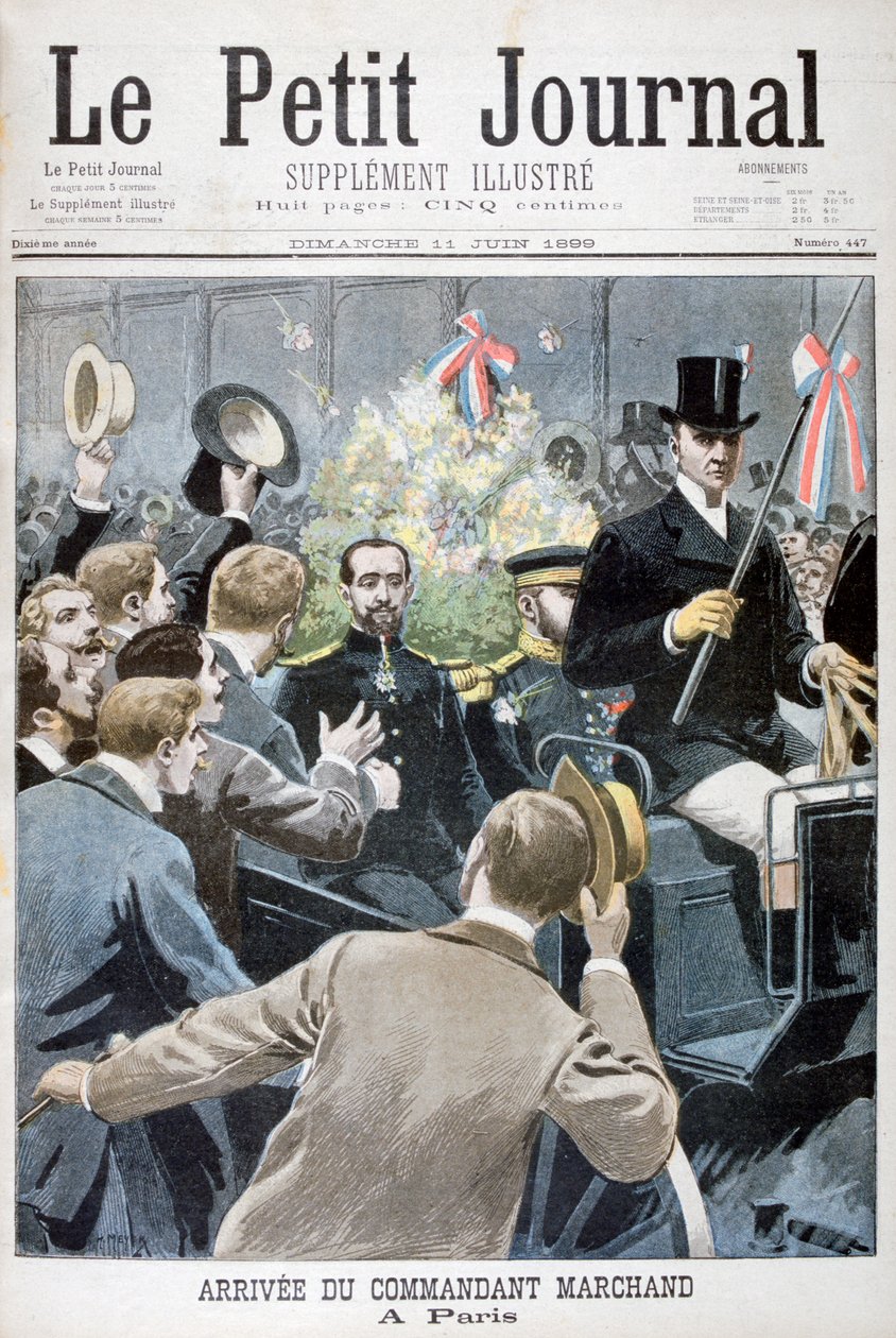 Kommandant Marchands ankomst til Paris, 1899 af Henri Meyer
