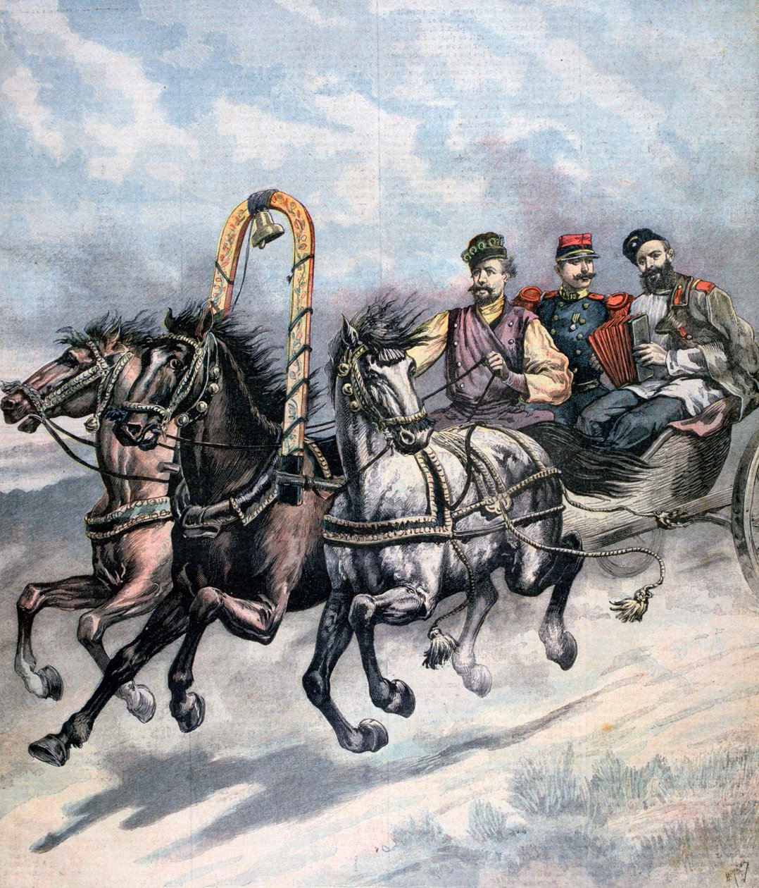 Fransk-russisk alliance, 1893 af Henri Meyer