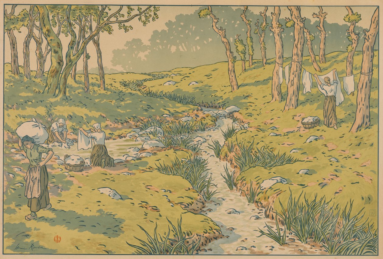 Aspekter af naturen: Strømmen af Henri Rivière