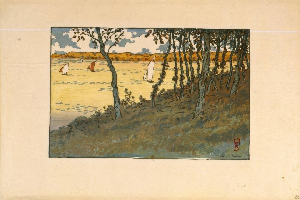 Lancieux (Saint-Briac) af Henri Rivière