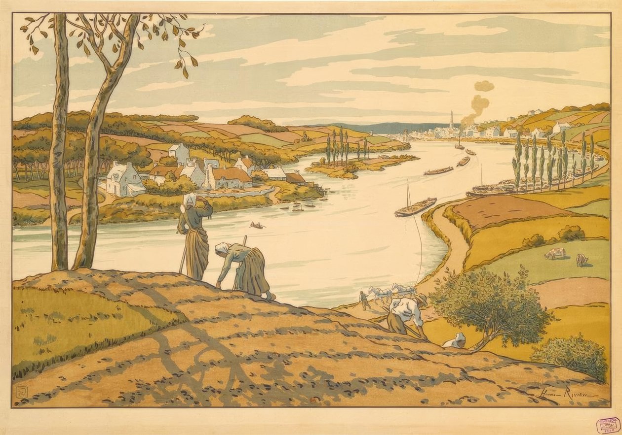 Floden af Henri Rivière