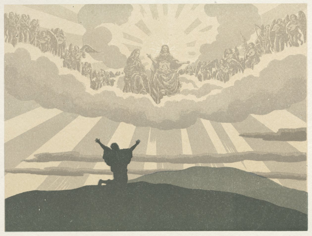 Den omvandrende jøde: Himlen af Henri Rivière