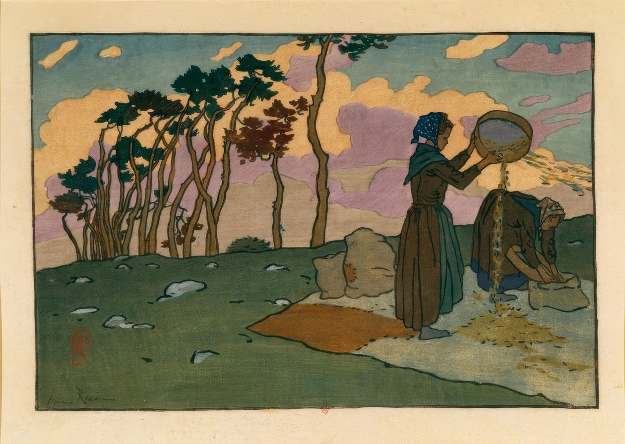 Vindere (Loguivy) af Henri Rivière