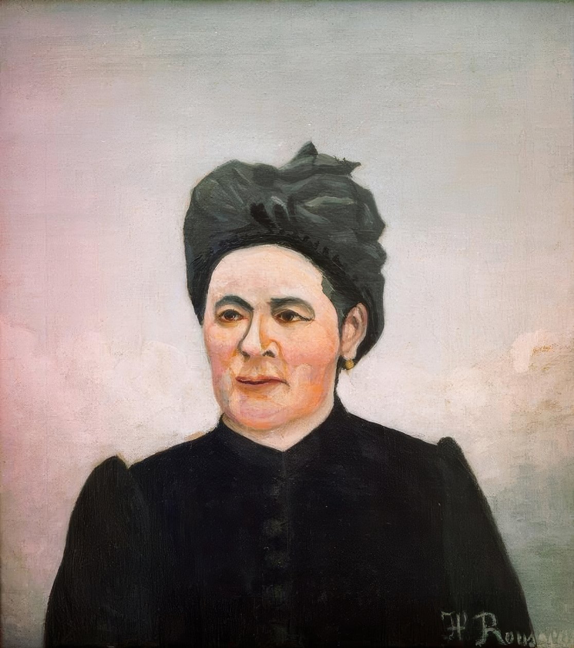 Portræt af en kvinde af Henri Rousseau