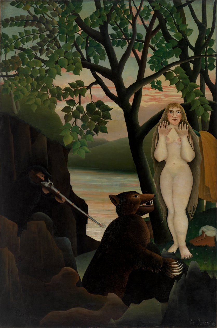 Ubehagelig overraskelse af Henri Rousseau