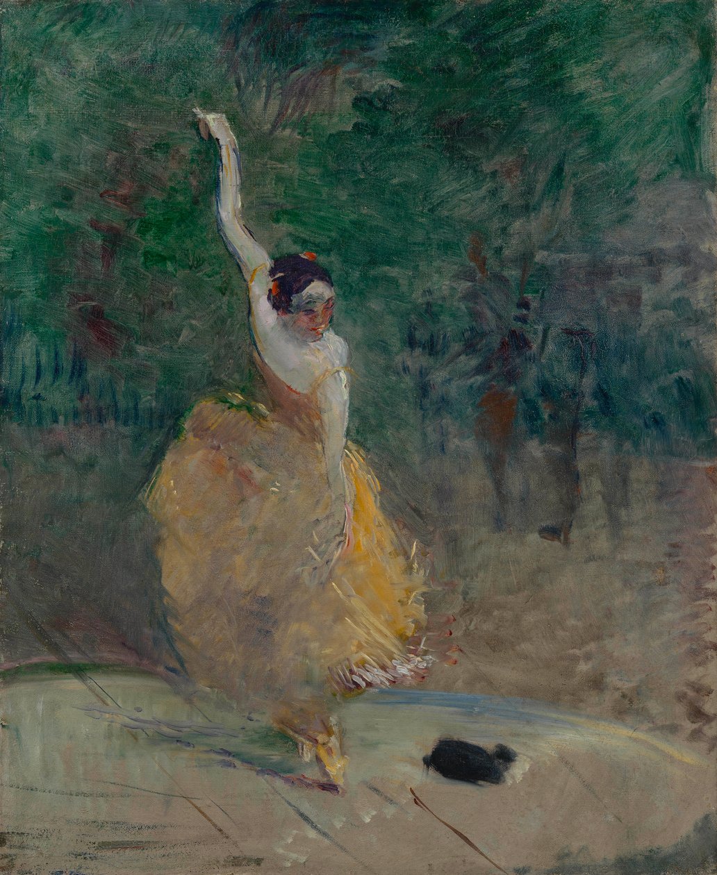 Spansk danser, 1883-1885. af Henri Toulouse Lautrec de